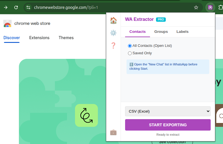 Chrome Extension